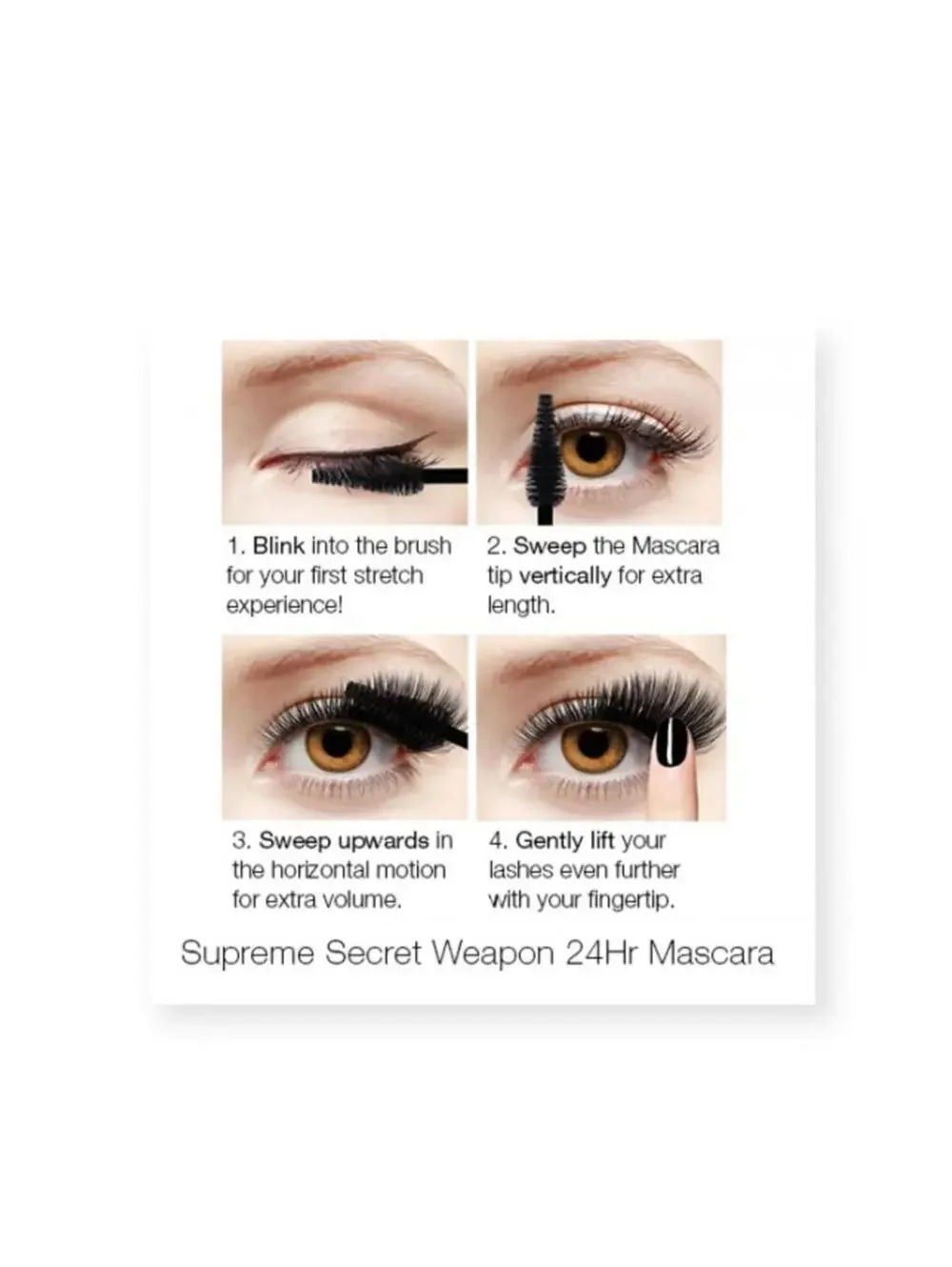new Mirenesse ༄ Secret Weapon Supreme 24 Hour Tubing Mascara ༄ Black Haven ༄ HOT
